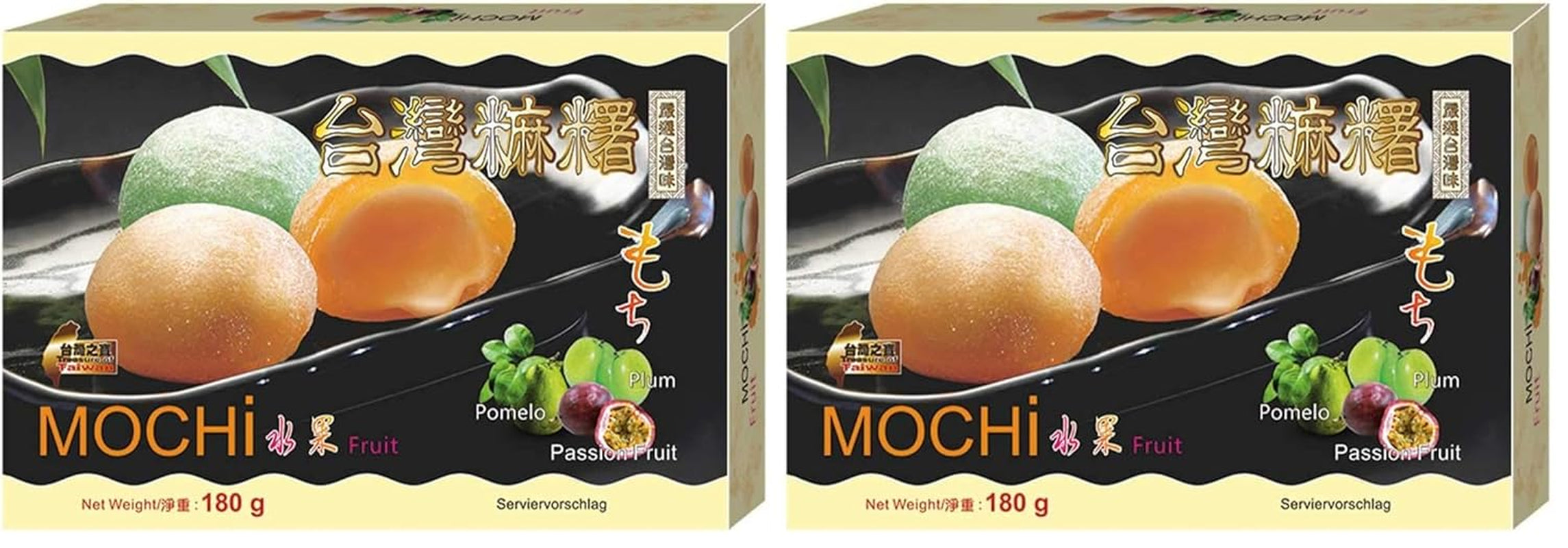Mochi, gyümölcskeverék, 1 x 180 g