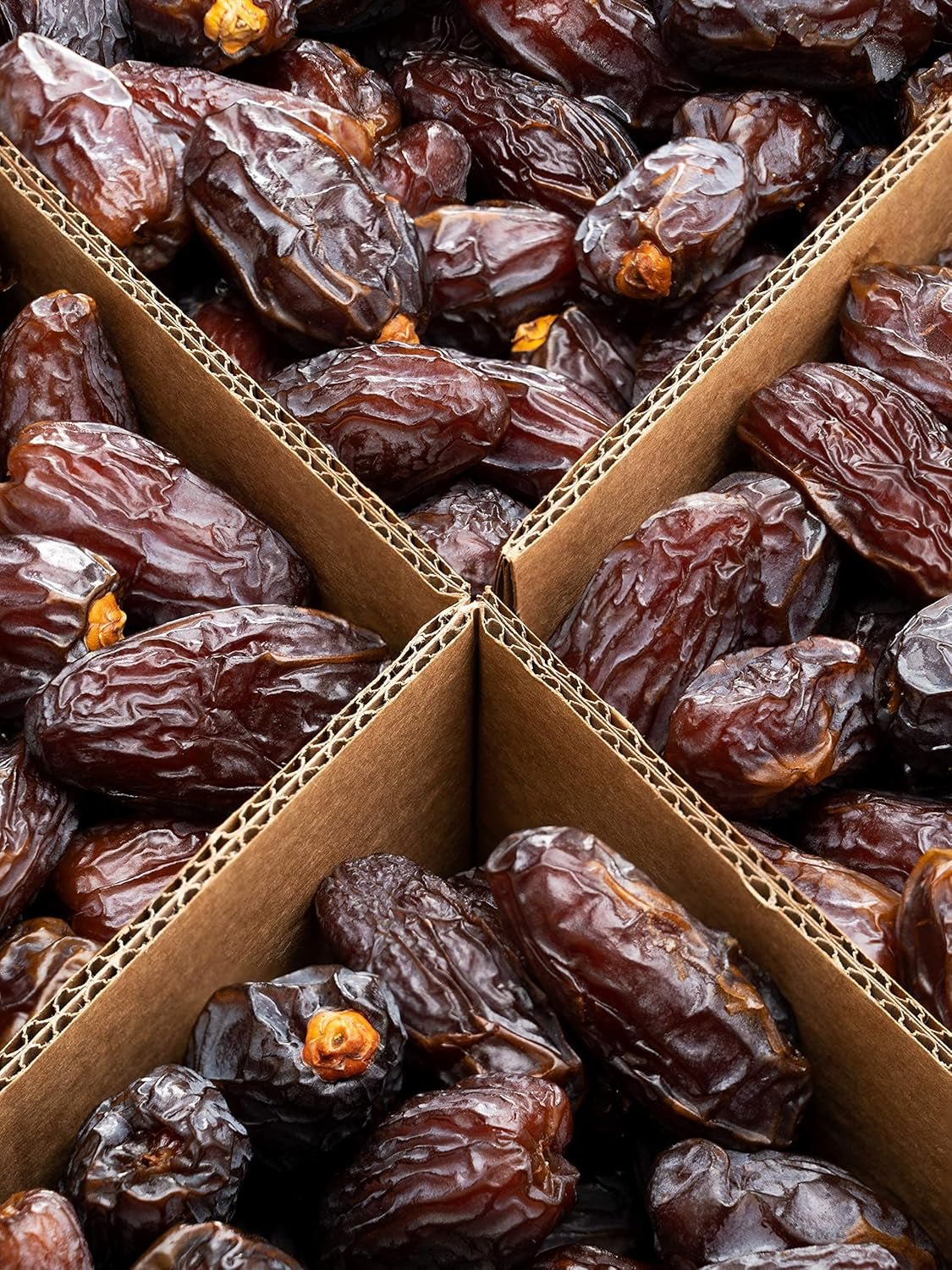 Biojoy BIO-Medjool curmale din Israel (5 kg), uscate și întregi, nesulfurate, Mare Produse deshidratate Naty Shop