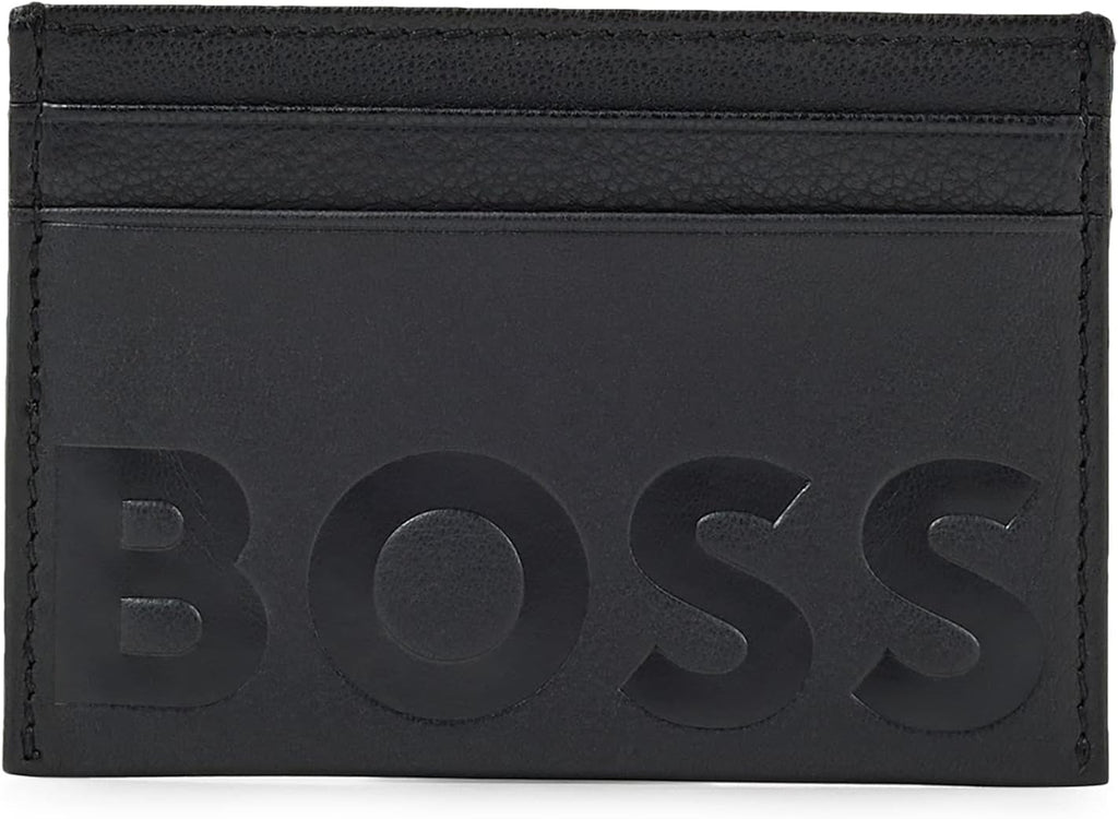 BOSS Hugo Bărbat Big Bb_s Cardholder, Black1, ONESI EU Portofel Barbati Naty Shop Titlu implicit