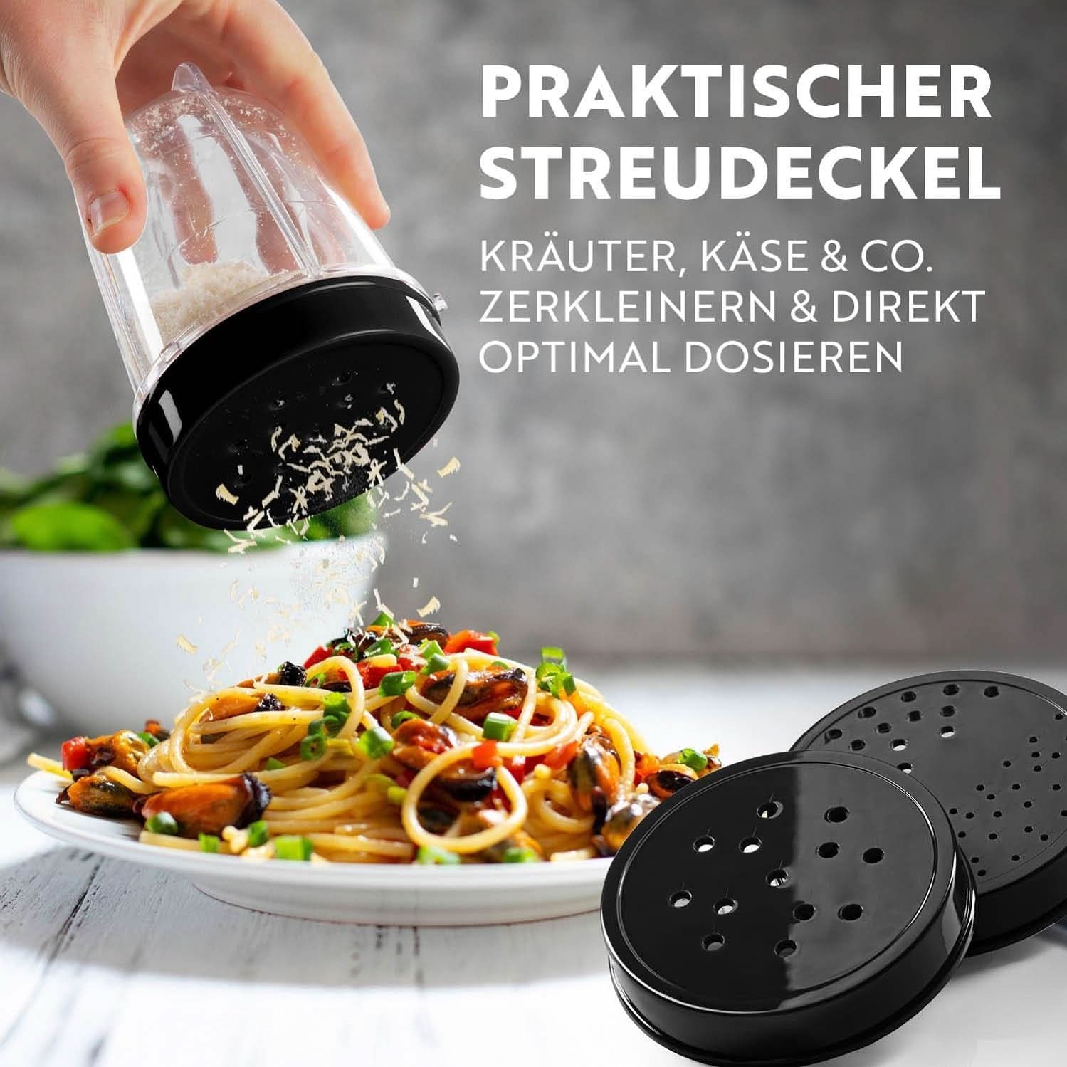 Gourmetmaxx Mr Magic Blender, Smoothie Maker Xxl Naty Shop kiegészítő csomaggal