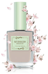 Gyorsan száradó bézs körömlakk (Moon Dust) - természetes körömlakk vegán formulával - légáteresztő, fenntartható és hosszan tartó, 14 ml