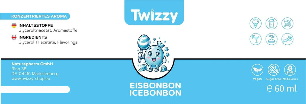 Twizzy Koncentrált Ice Candy Aroma, 60 ml Aromas Naty Shop