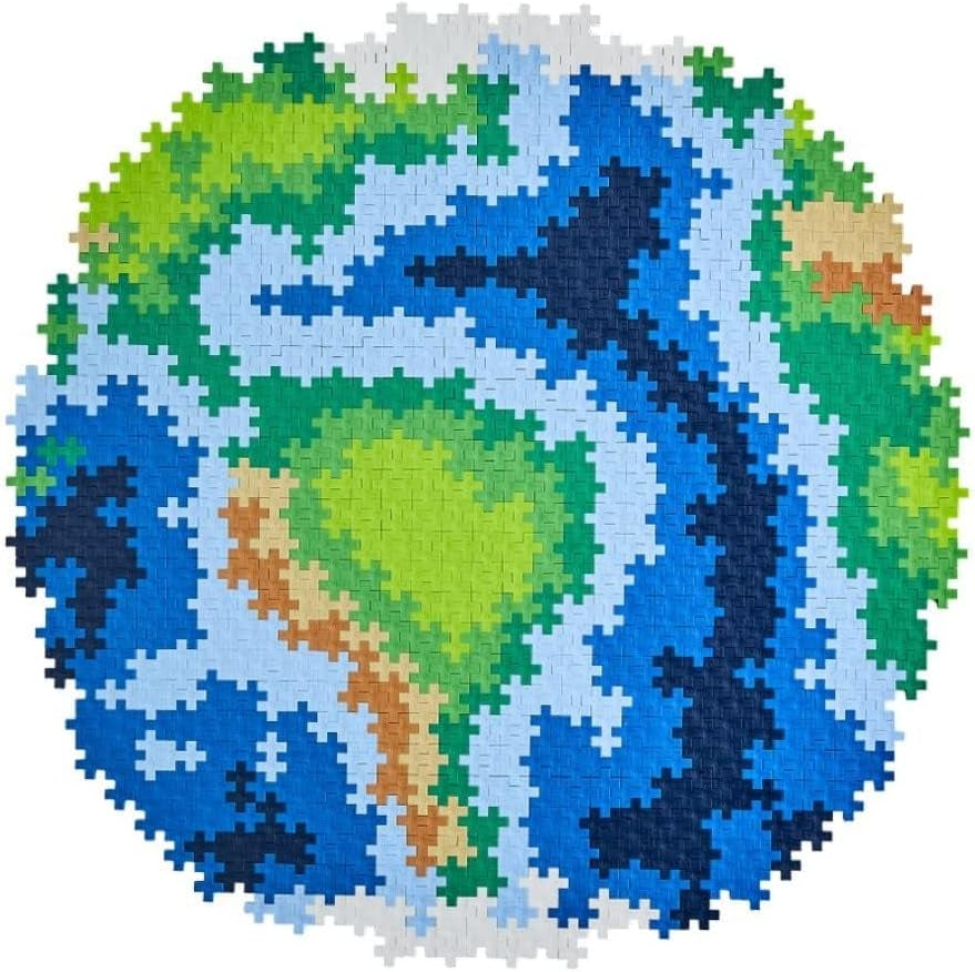 PLUSZ PLUSZ Earth Block Puzzle 800 db Globe, Erde