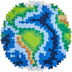PLUSZ PLUSZ Earth Block Puzzle 800 db Globe, Erde