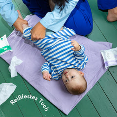 Naïf - Nedves törlőkendő műanyagmentes lotionnal - 1296 darab (24 csomag 54 törlőkendő) - babáknak és gyerekeknek - Baba fenekére, testére és arcára - Aloe Verával és bambusszal - 0% illat és alkohol