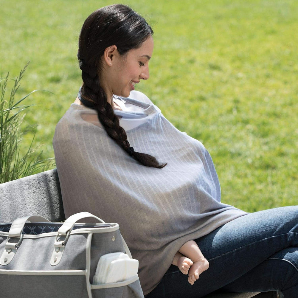 Chicco - Boppy Infinity szoptatós sál 17 cm szürke Kiegészítők Étel és szoptatás Bebe Naty Shop