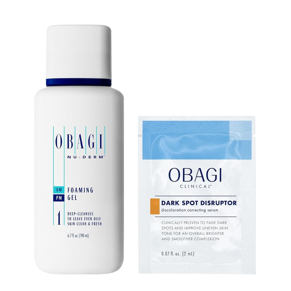 OBAGI Nu-Derm, Cleanser Gel pentru Piele Normala, Grasa sau Sensibila Cosmetice si Infrumusetare Naty Shop 198 ml + Mostra Serum