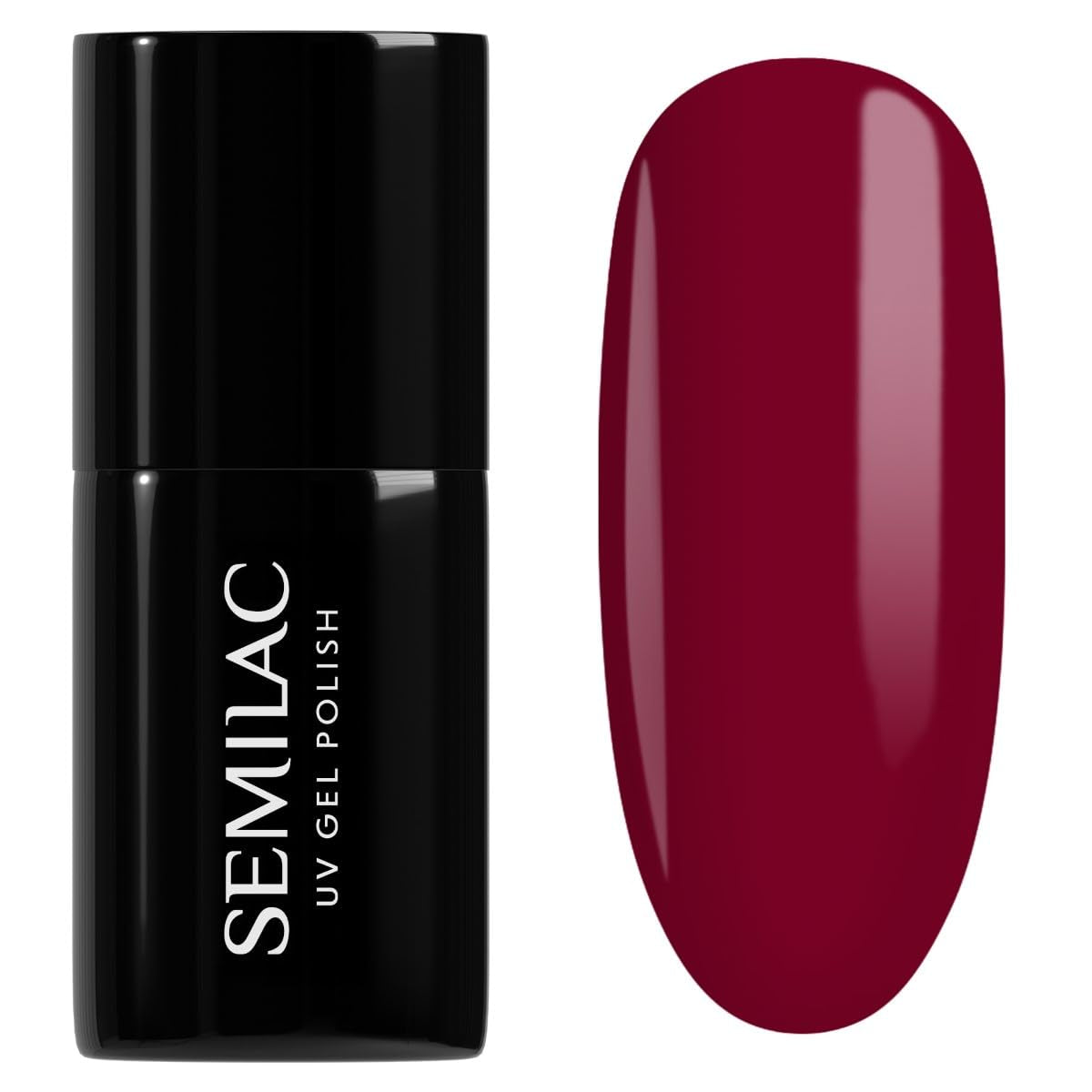 Semilac UV Nagellack Hybrid 404 Black Beans Muffin 7ml Kollektion Tastes of Fall