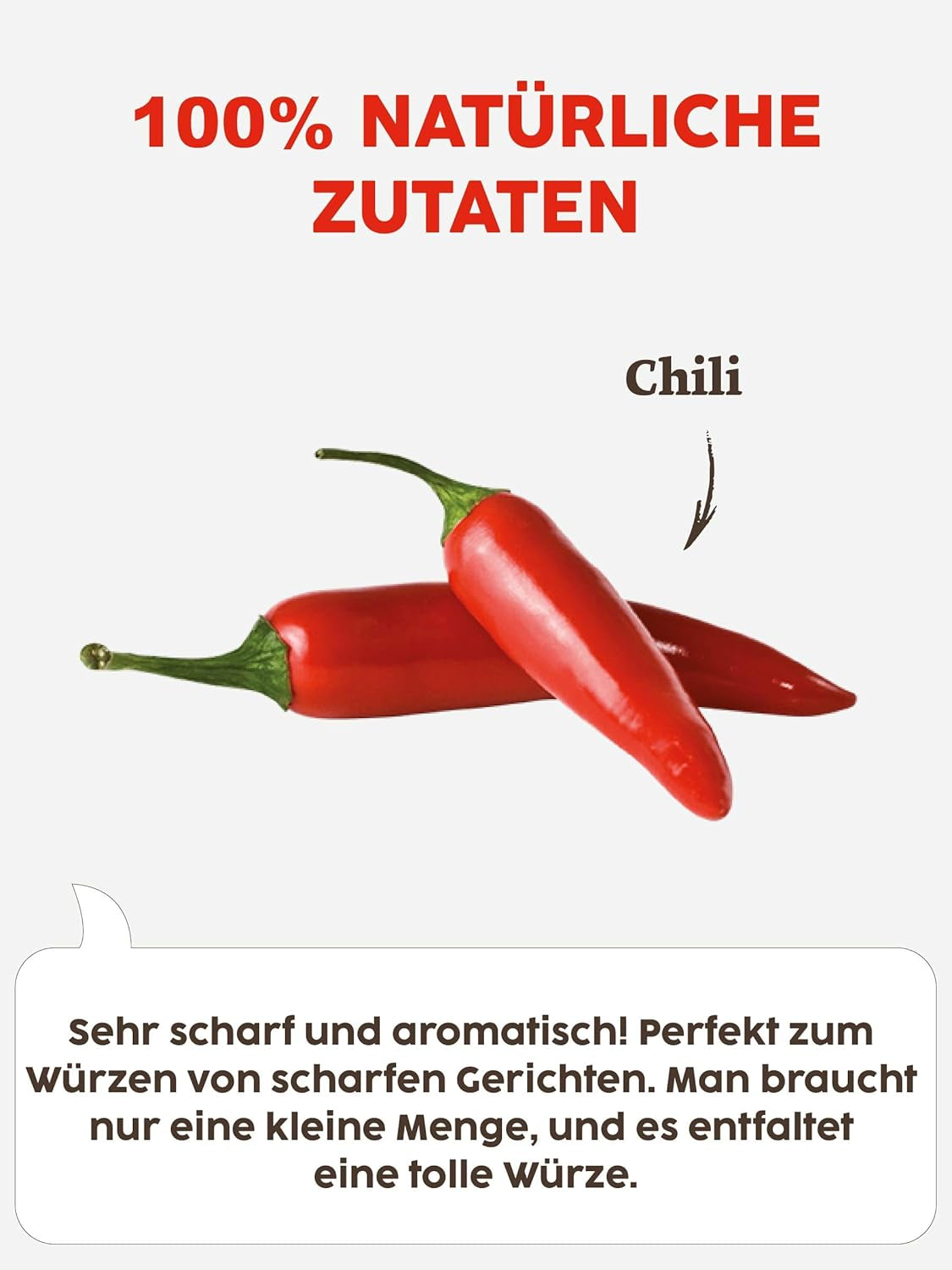 KOTÁNYI Chilis Birdseye Pepperoncini Mühle, scharf zum frischen Mahlen, 1er Pack (1 x 27g)