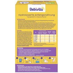 PRE HA (5 x 500g), születéstől fogva hidrolizált tejpor tápszer, szénhidrátként csak laktózt tartalmaz, kiegészítő takarmányozásra alkalmas