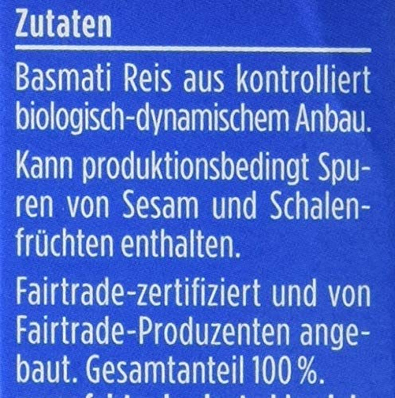 Davert bio Basmati rizs főzőtasakokban, 2 zacskó, 250g