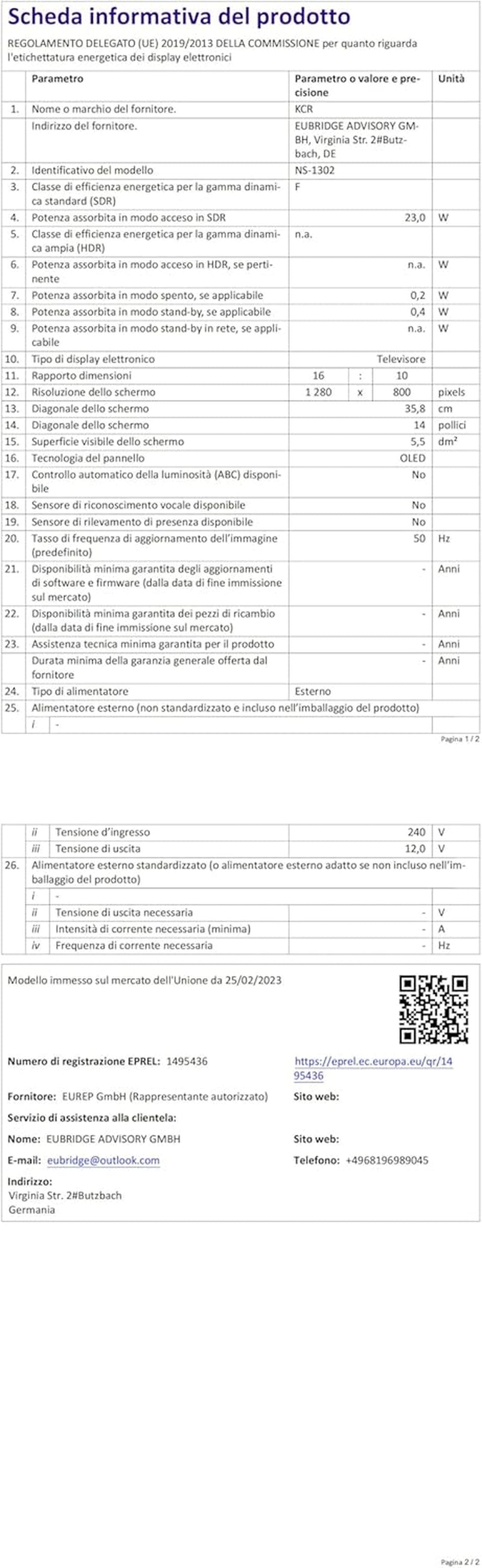 Televizor LED HD de 14 inch, televizor mic cu intrare HDMI, tuner digital încorporat/HDMI/USB/DC-12IN pentru dormitor, bucătărie, rulotă – telecomandă inclusă