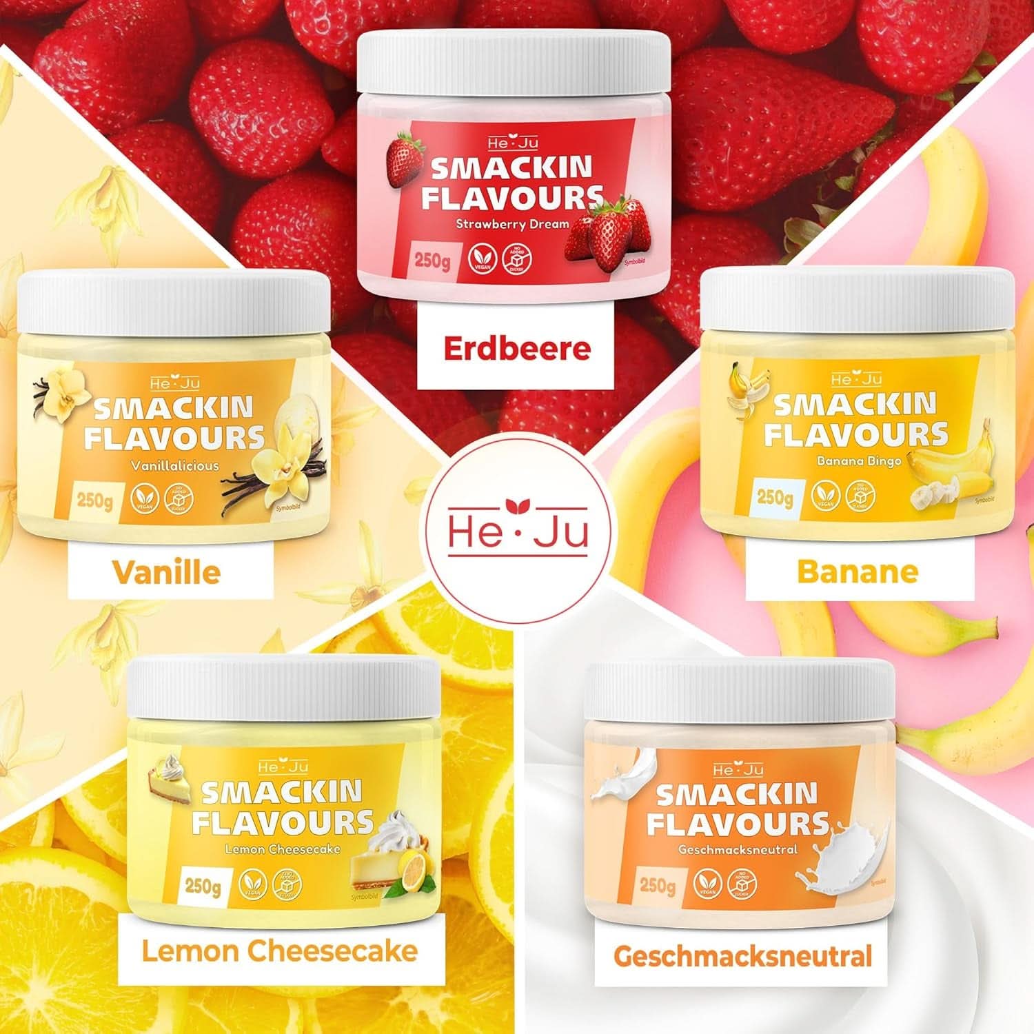 He-Ju, Semleges ízű por, 250 grammos Aromas Naty Shop