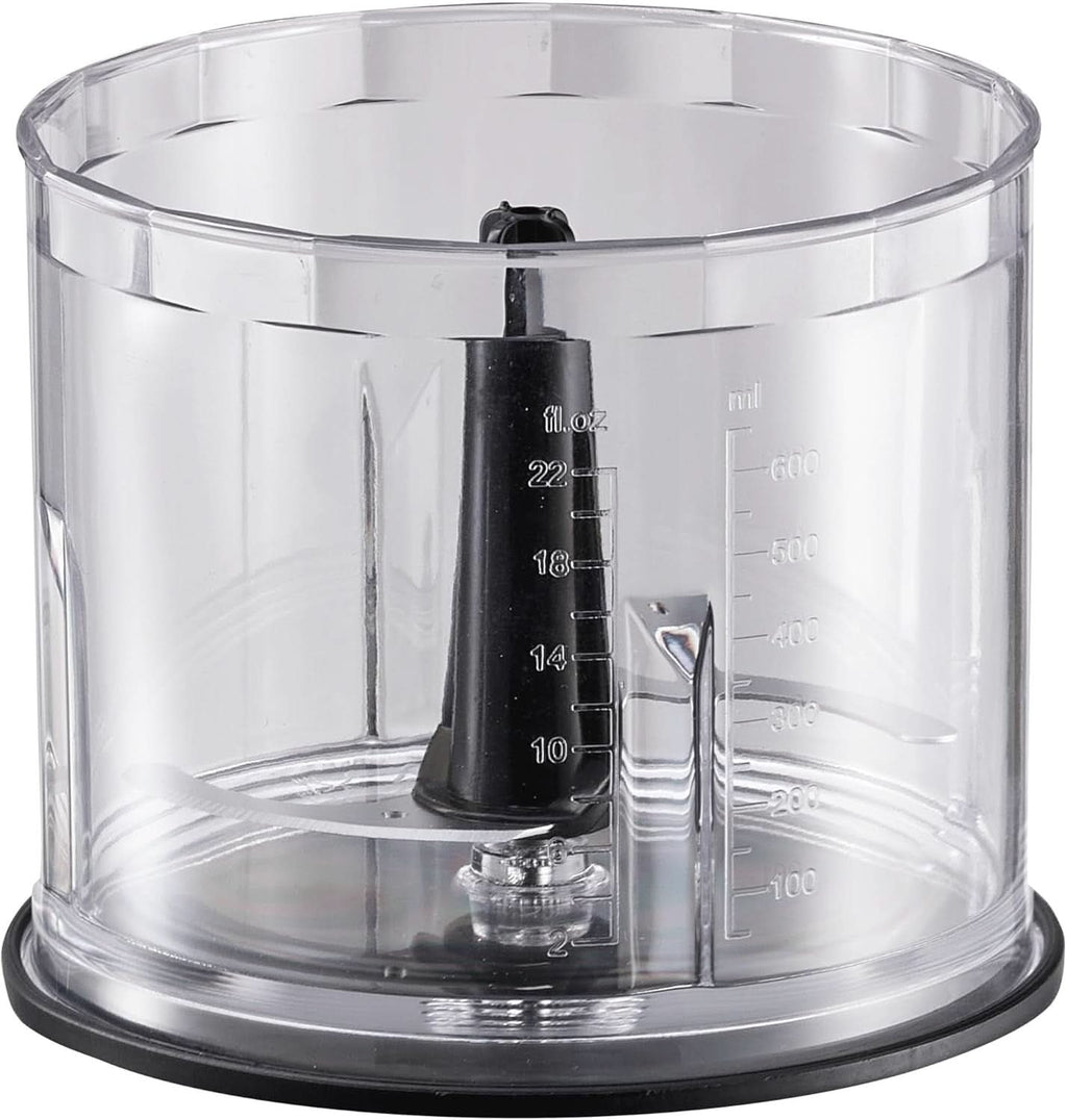 WMF Kult X Stabmixer Set 5-Teilig, Pürierstab, Schneebesen, Stampfer, Zerkleinerer, 600 Watt, Zauberstab Inkl. 700Ml Mixbehälter, Edelstahl Matt Mama si Copilul Naty Shop