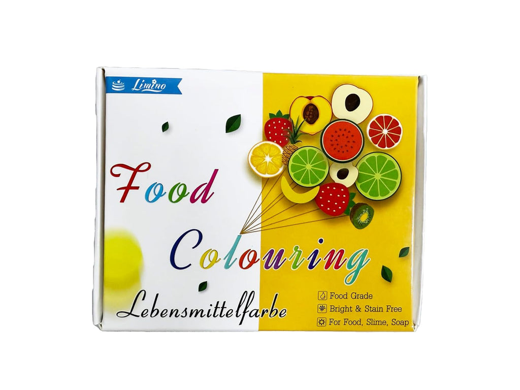 Colorant alimentar 12 culori - Coloranți alimentari lichizi pentru copt torturi, fursecuri, macaroane, fondant - Colorant alimentar vibrant pentru decorare și gătit, aerografare, săpunuri DIY - 6 ml fiecare