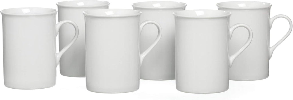 Ritzenhoff & Breker Tafelservice Bianco, 12-Teilig, Porzellangeschirr Seturi vesela masa Naty Shop 6Er Set Kaffeebecher 300 Ml Bianco