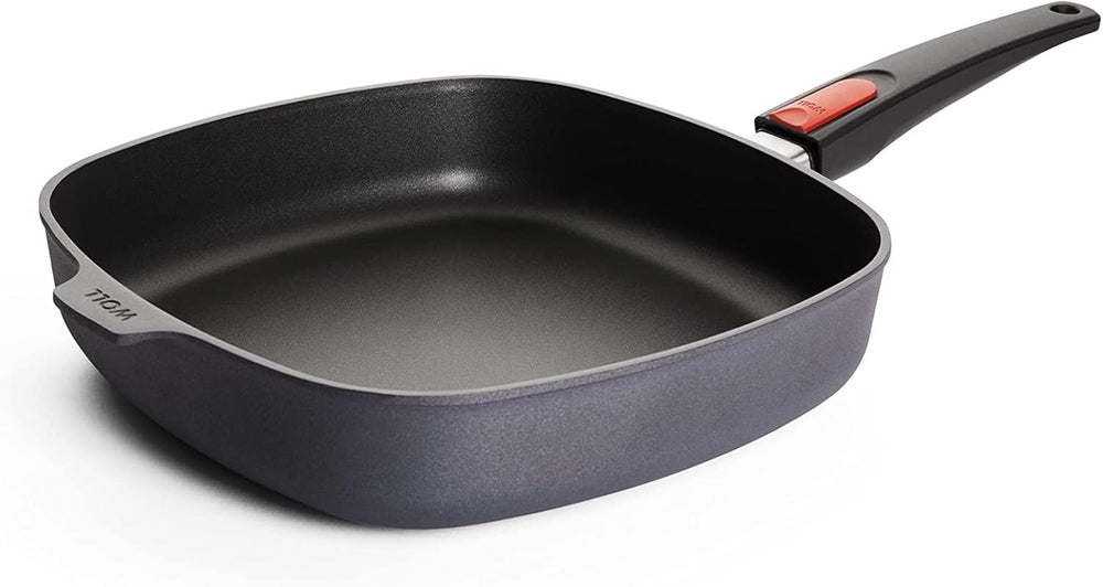 Woll Diamond Lite Square Pan, 6 Cm înălțime - fara inductie Oale si Tigai Naty Shop 28X28 Cm