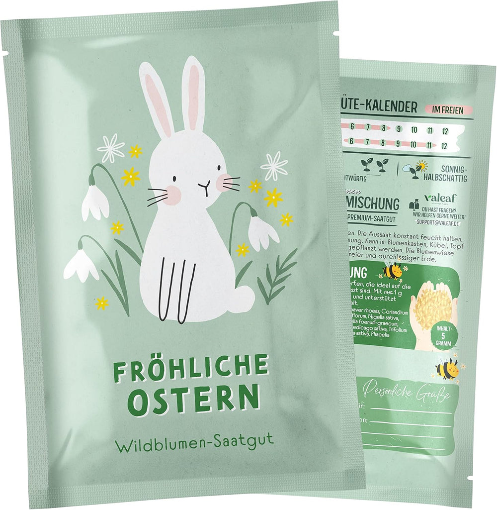 Vadvirág-réti magvak | Húsvéti ajándék virágmagok, húsvéti fűmagok | Húsvéti virágmagok és húsvéti ajándékok gyerekeknek | Vadvirágmag | Csomag magok egy vadvirágos réthez