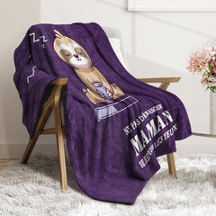 Niyewsor Cadou aniversar, Pentru mama, Pătură fleece, Cadou pentru mama, Idee de cadou pentru Ziua Mamei și Crăciun pentru mama Paturi si Cuverturi Niyewsor