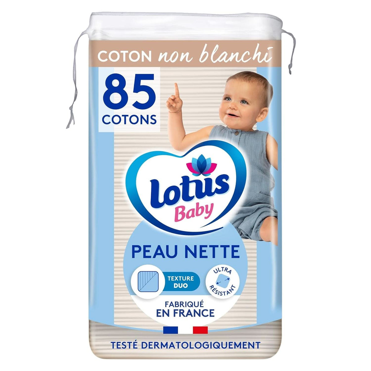 Peau Nette vattakorongok gyerekeknek, szettenként 85 db Baby Wet Wipes Naty Shop