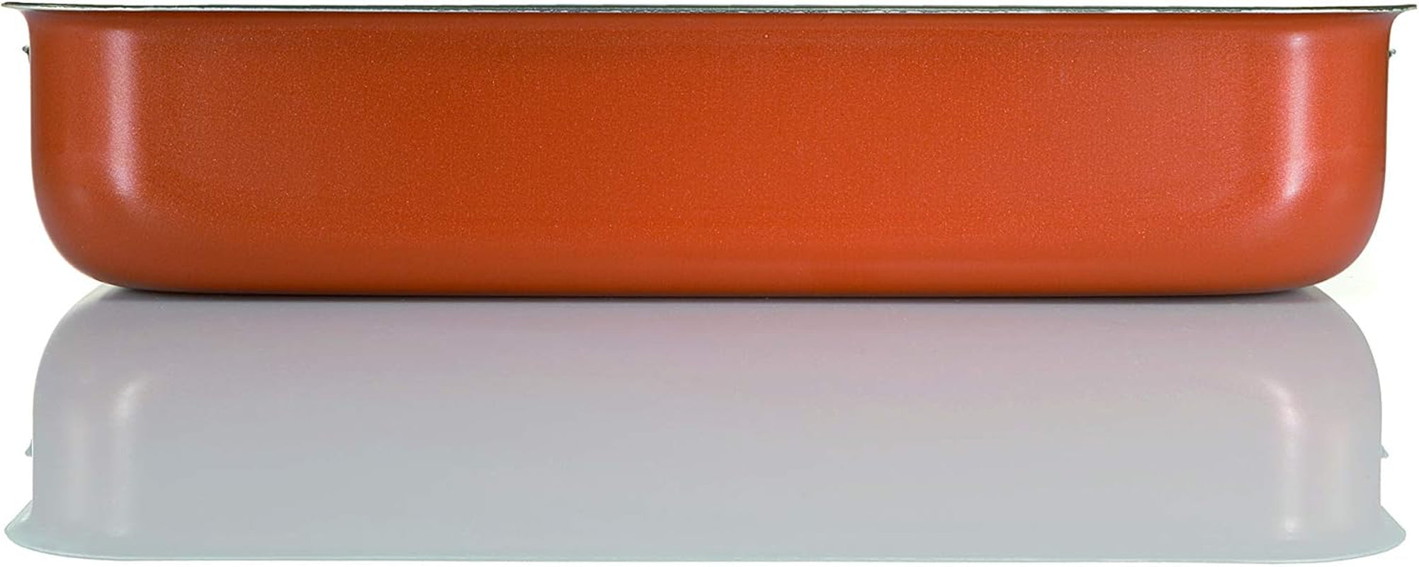 Zecchino teflon tepsi 40x28cm, alumínium, többszínű, 40x28 Formák és tepsi Naty Shop