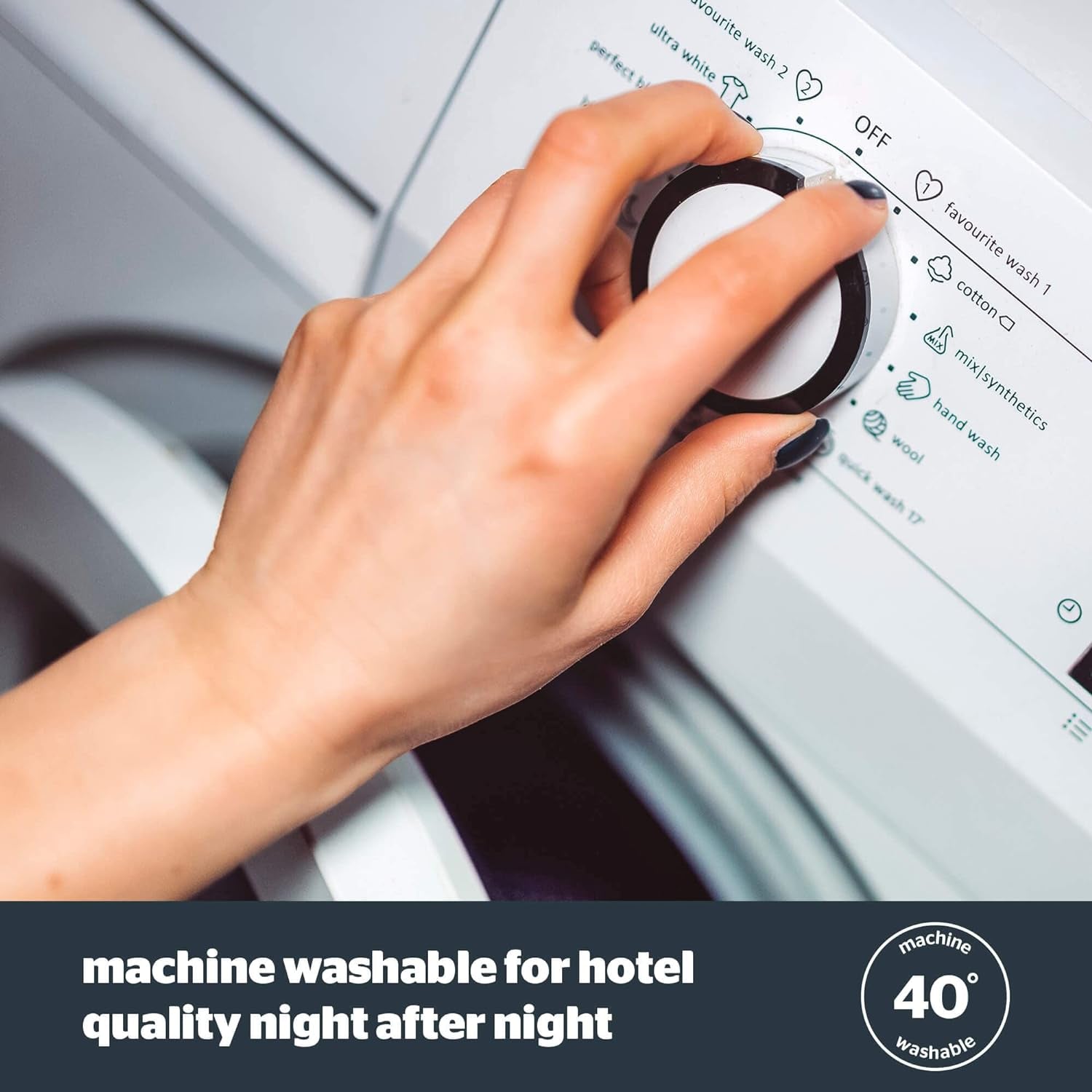 Paplan Silentnight Hotel Collection 10.5 Tog - franciaágy, poliészter, fehér Paplanok és paplanok Naty Shop