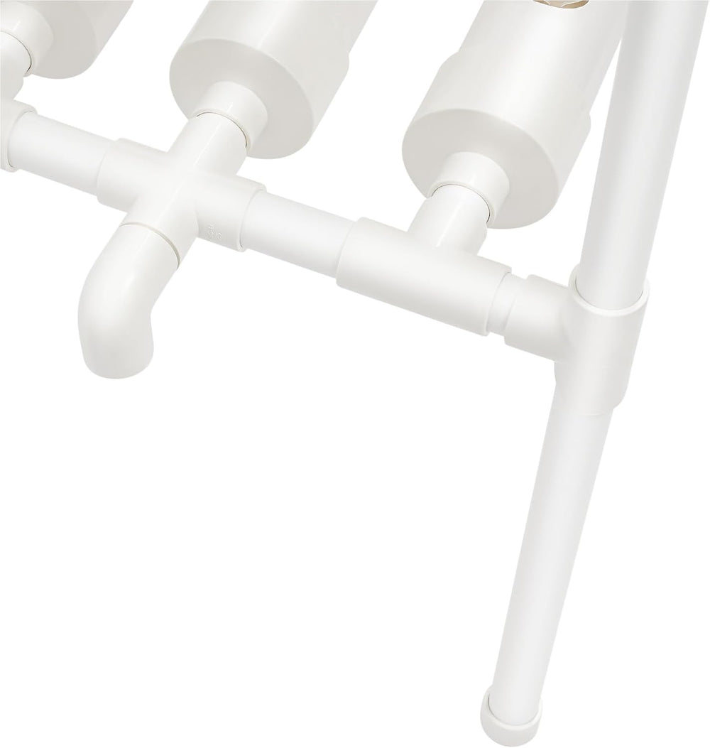 Háromrétegű hidroponikus termesztőkészlet 90/108 ültetési hellyel és vízszivattyúval, PVC talajmentes növénytermesztő rendszerekkel, hidroponikus termesztőkészletekkel zöldségekhez és gyümölcsökhöz (108 ültetési hely)