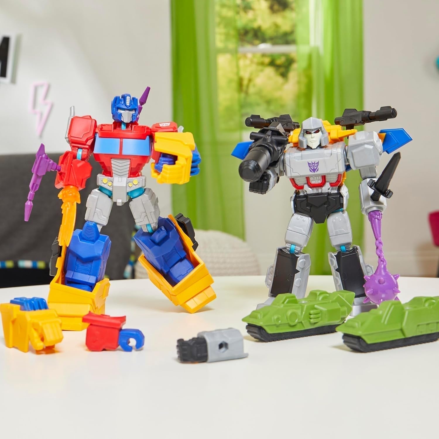 Transformers Mixmashers Optimus Prime Testreszabható Deluxe akciófigurák és kiegészítők Akciófigurák Naty Shop