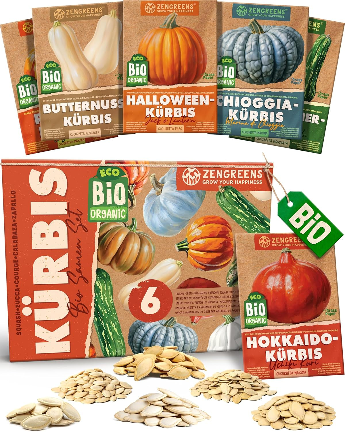 Bioparadicsommag 10-10 db-os paradicsommag készletben a kertben, erkélyen vagy magaságyásban történő egyszerű termesztéshez - Vetőmagok - Palánták