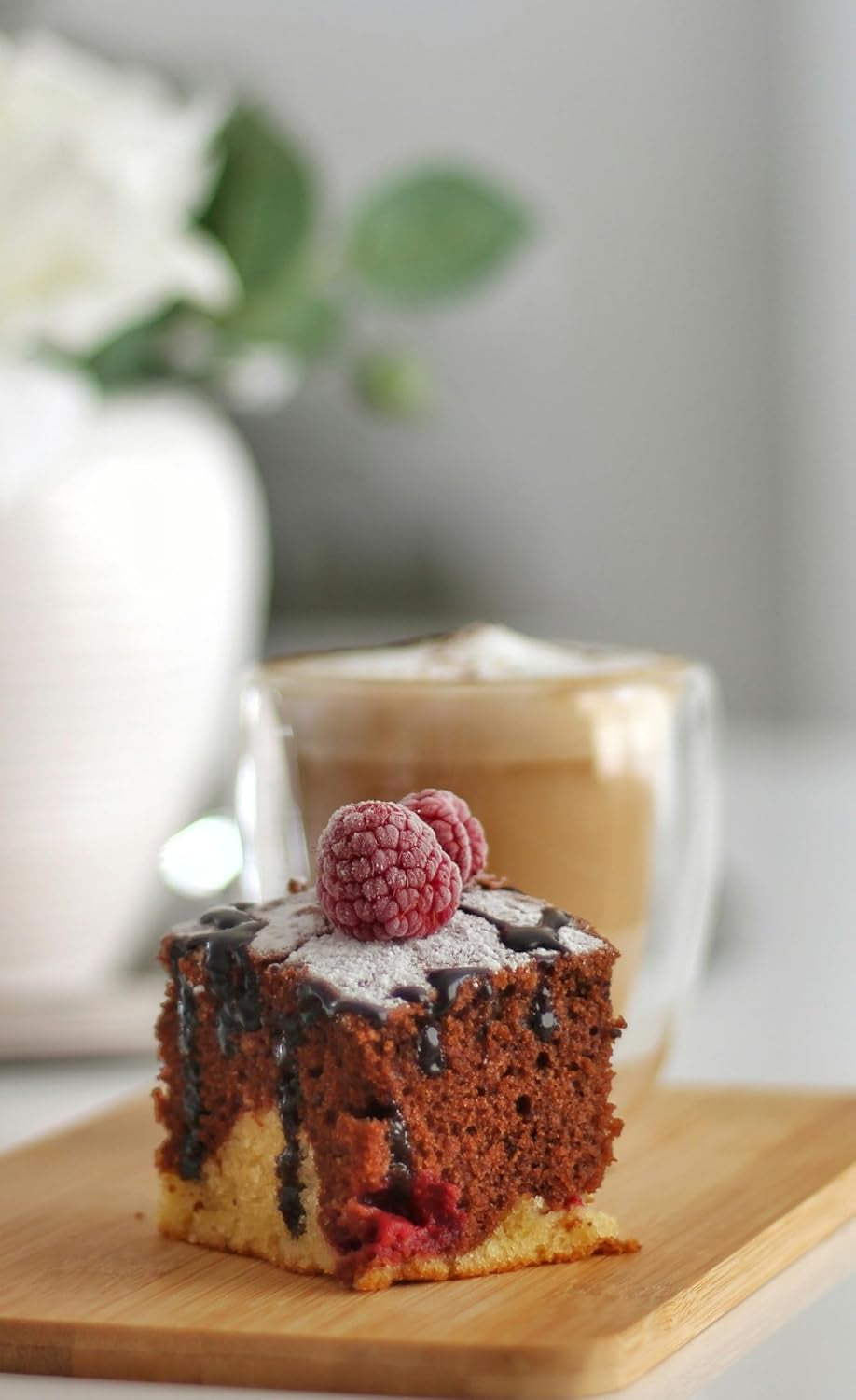 RUF Marmorkuchen, Backmischung Für Einen Kuchen Mit Marmormuster, Hellerteig Mit Kakaomischung, Extra Saftig Und Locker, Vegane Variante Möglich Naty Shop