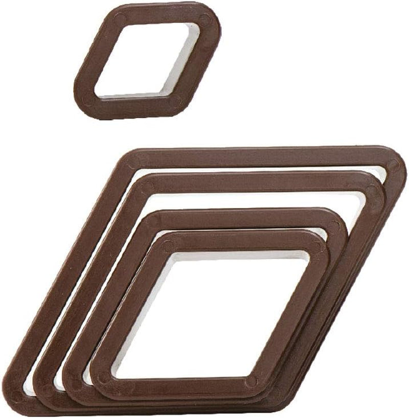 0255085 5 FORME DE BRÂNZĂ PENTRU MOSTACCIOLO DIN PLASTIC, 15x9x4 cm, MARO