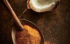 RUF Organic Coconut Blossom Sugar, természetes édesítőszer, karamell ízű, 250 gramm Sweeteners Naty Shop