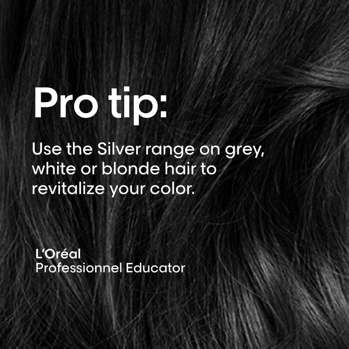 L'Oréal Professionnel Serie Expert ezüst, sampon, 500 ml zuhany és fürdő Naty Shop