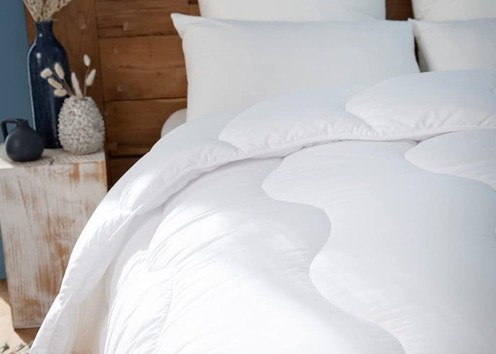 Abeil Couette Douceur Et Fraicheur Blanc Quilt Feran Ice puha és friss, fehér, 240 x 260 cm, poliészter, 240 x 260 Paplanok és paplanok Naty Shop