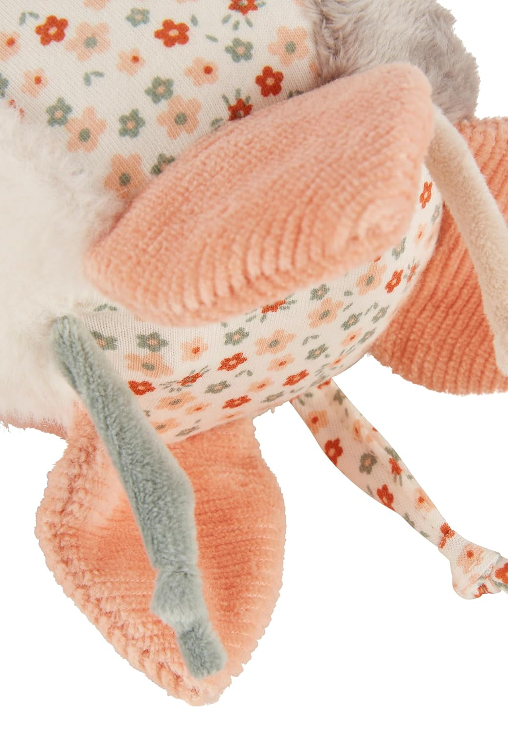 Sterntaler fabric ball farm - Minge textilă pentru bebeluși din combinații de țesături moi - Jucărie pentru bebeluși umplută cu vată de poliester - Minge pentru bebeluși pentru prindere și joacă, colorată Jucarii Bebe Naty Shop