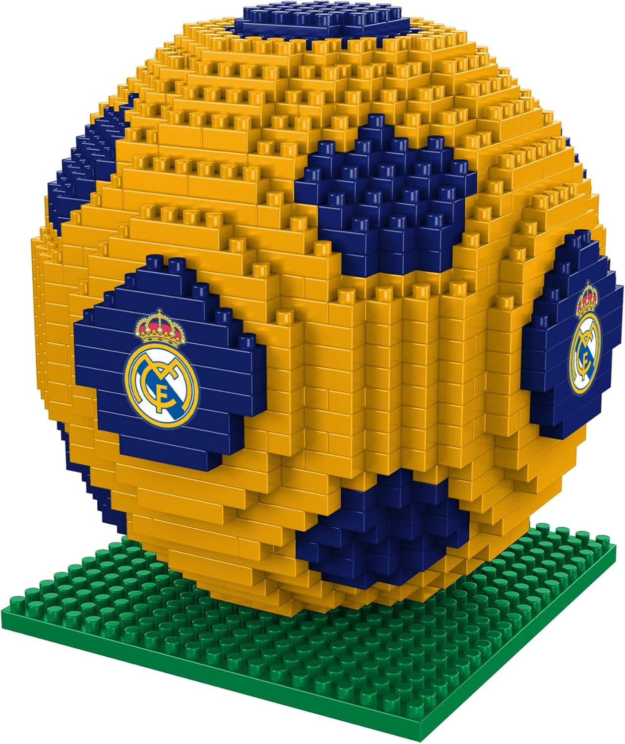 FOCO Offizielles Lizenzprodukt Manchester City FC BRXLZ 3D-Fußball-Konstruktionsspielzeug Modell Alternatív Teamfarbe