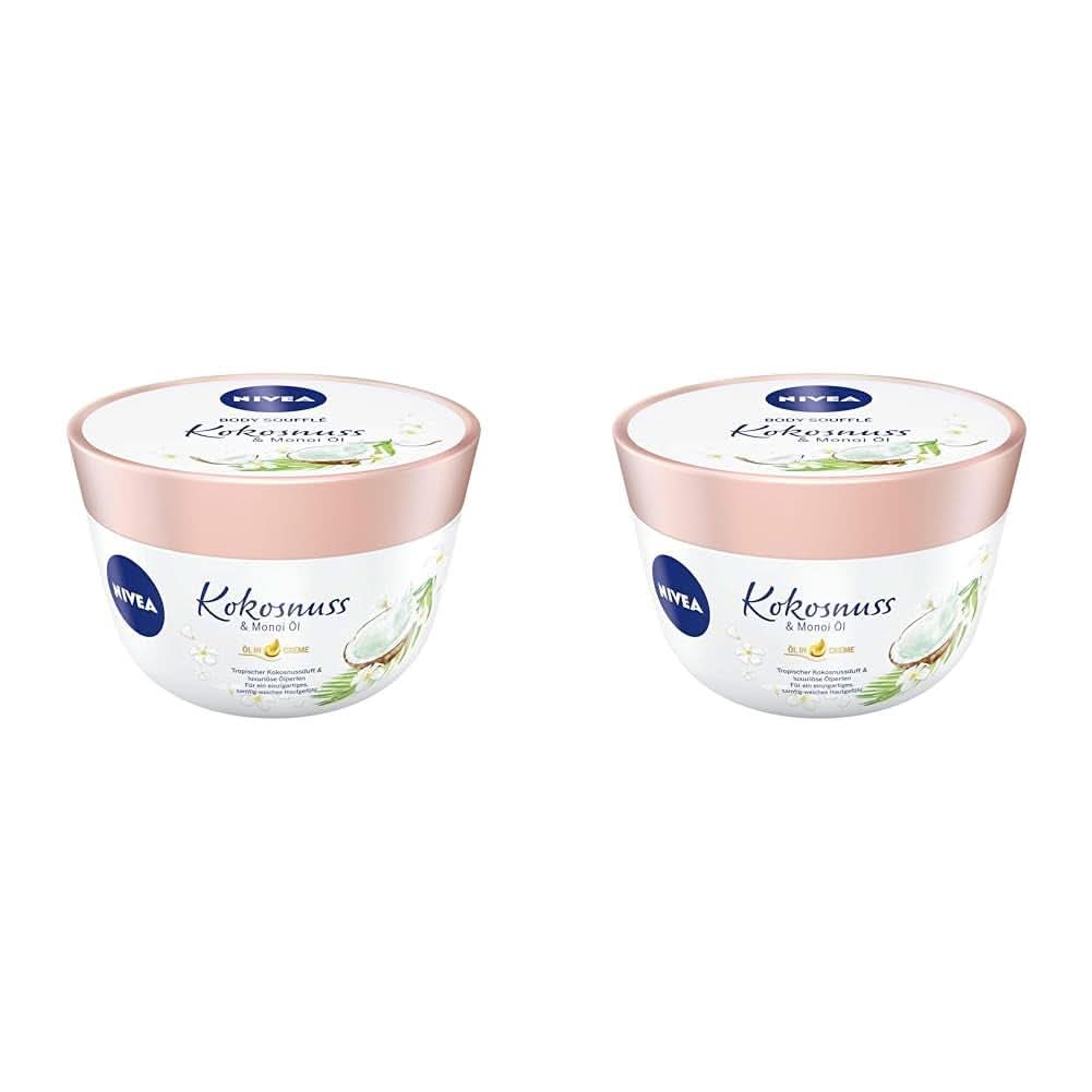 NIVEA Body Soufflé Coconut & Monoi Oil, 200 ml Kozmetikai és Szépségápolási Naty Shop