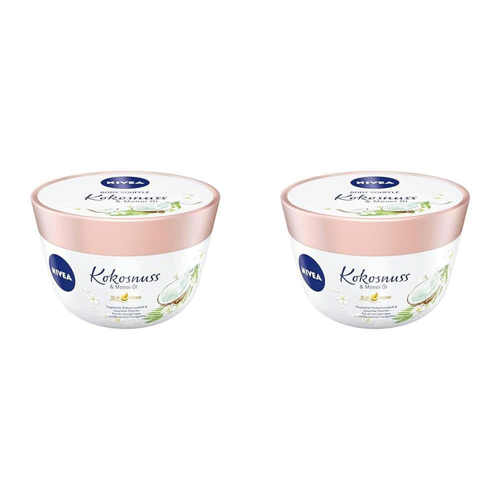 NIVEA Body Soufflé Coconut & Monoi Oil, 200 ml Kozmetikai és Szépségápolási Naty Shop