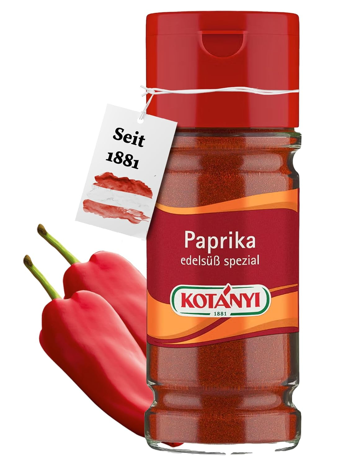 Kotányi Zimt gemahlen, würzig-süßer Geschmack, veredelt Milchreis, Gebäck, Desszertek, Üveg 80 ml