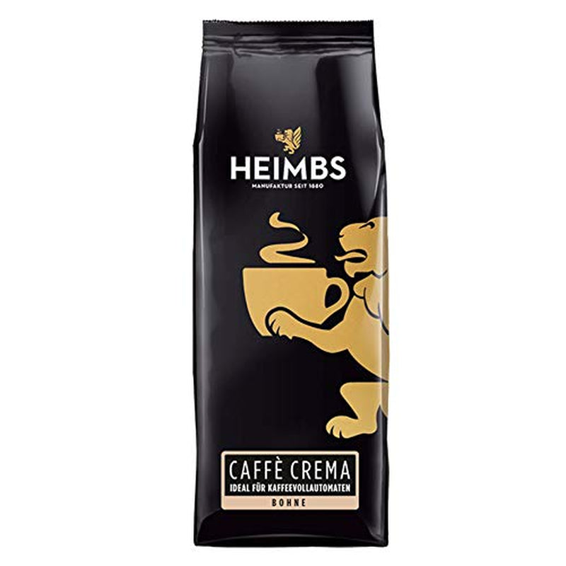 Caffè Crema pentru aparate de cafea complet automate, boabe întregi de 250 g, pachet de 6