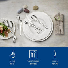 Villeroy & Boch - Set de tacâmuri din otel inoxidabil Victor, 30 piese pentru 6 persoane Bucatarie Naty Shop