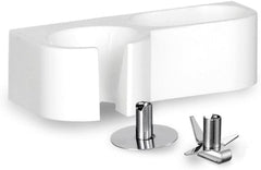 Esge-Zauberstab M 122 S, Stabmixer Weiß, Mit Zubehör, Bis 14 000 U/min, 90310 Kitchen Naty Shop