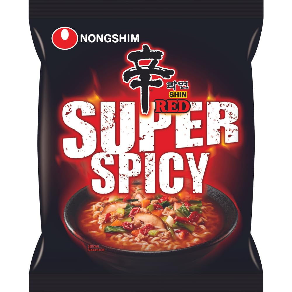 Nongshim - Shin Ramyun instant tészta - Több csomag (20 x 120 g) - A termék kialakítása eltérő lehet