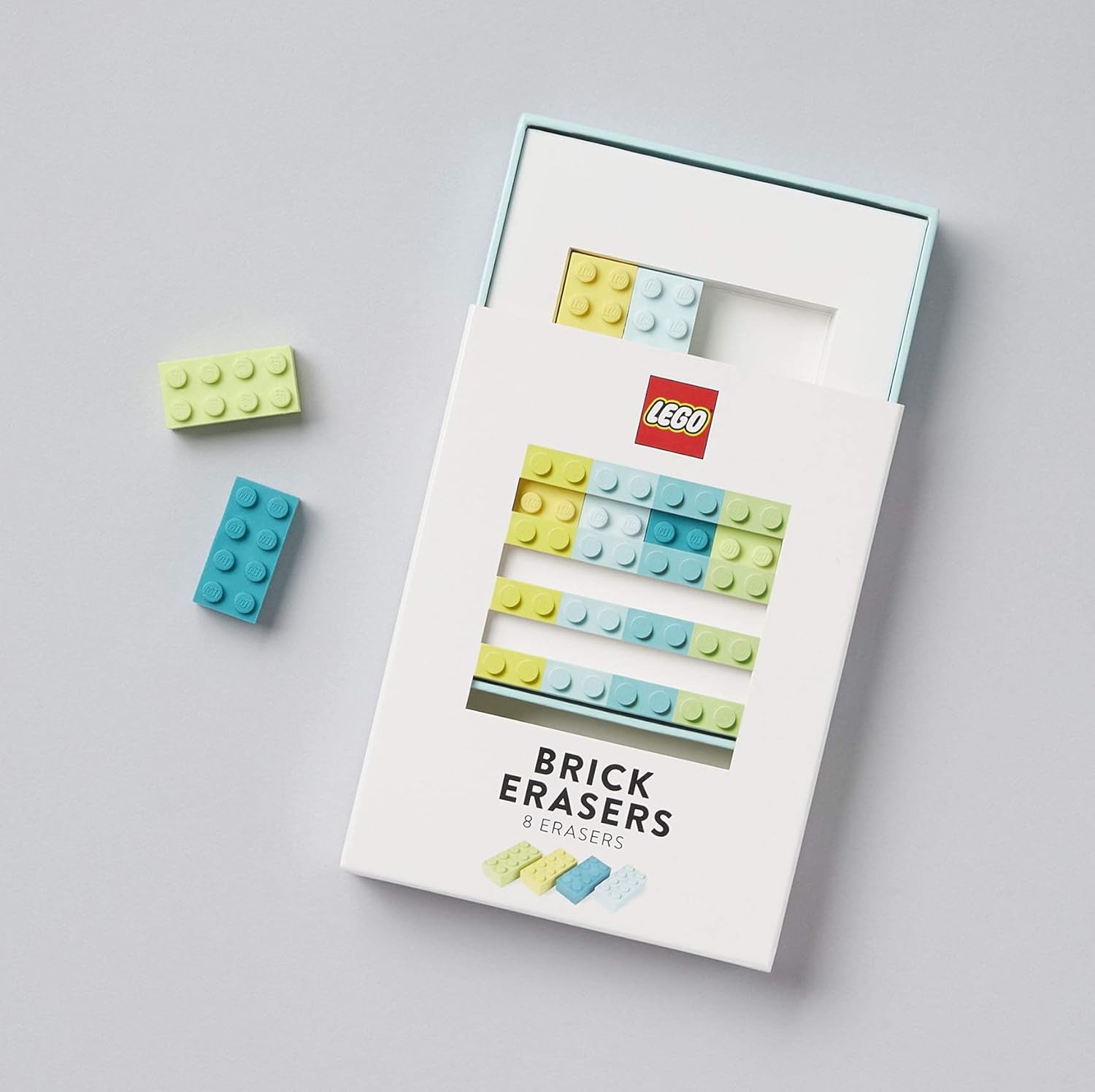 LEGO kockás radírok: 8 radír (LEGO x Chronicle Books)