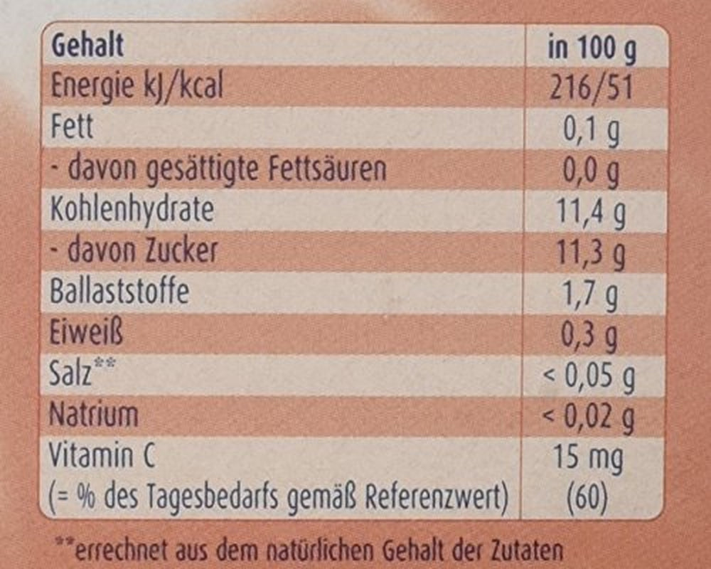 Barack-banán almalében, 6 db ( 6 x 4 x 100 G ) Anya és Gyermek Naty Shop