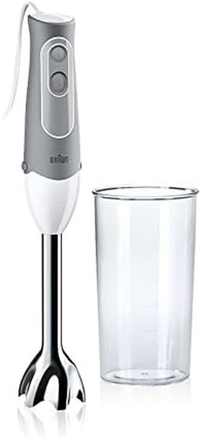 Braun Multiquick 5 MQ 525 Omelette Stabmixer (600 W, 0, 6L) Grau Bucatarie Naty Shop