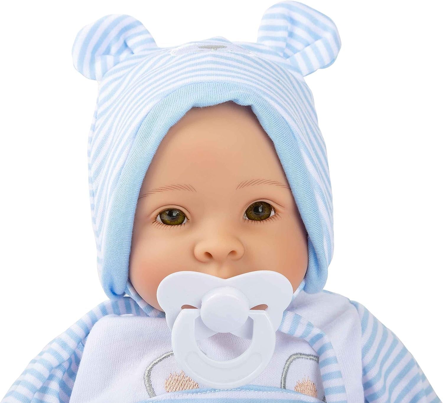 Păpușa Small Foot Lukas, inclusiv haine detașabile, suzetă și pătură moale, jucărie de rol, 11238