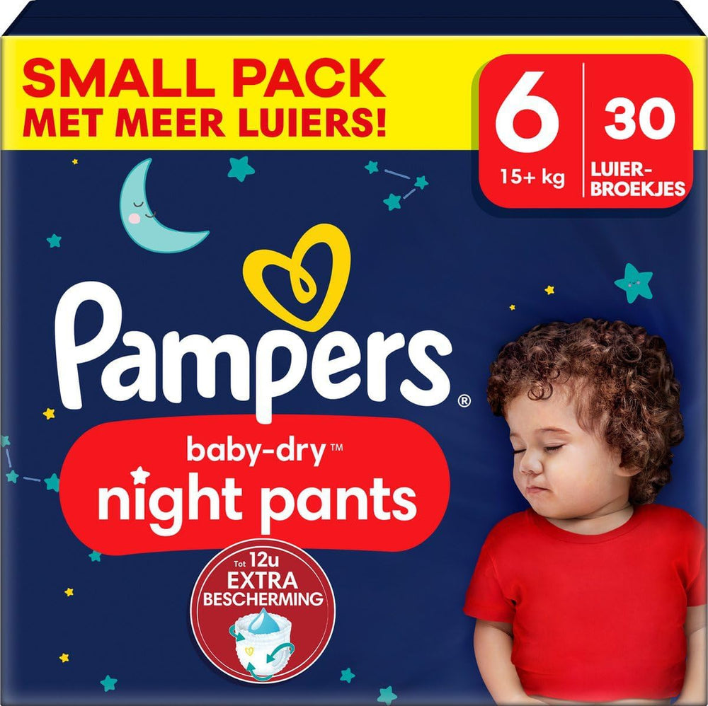 Pampers - csúszásmentes baba hálóingek - 6-os méret - kis csomag - 30 darab - 15+ kg