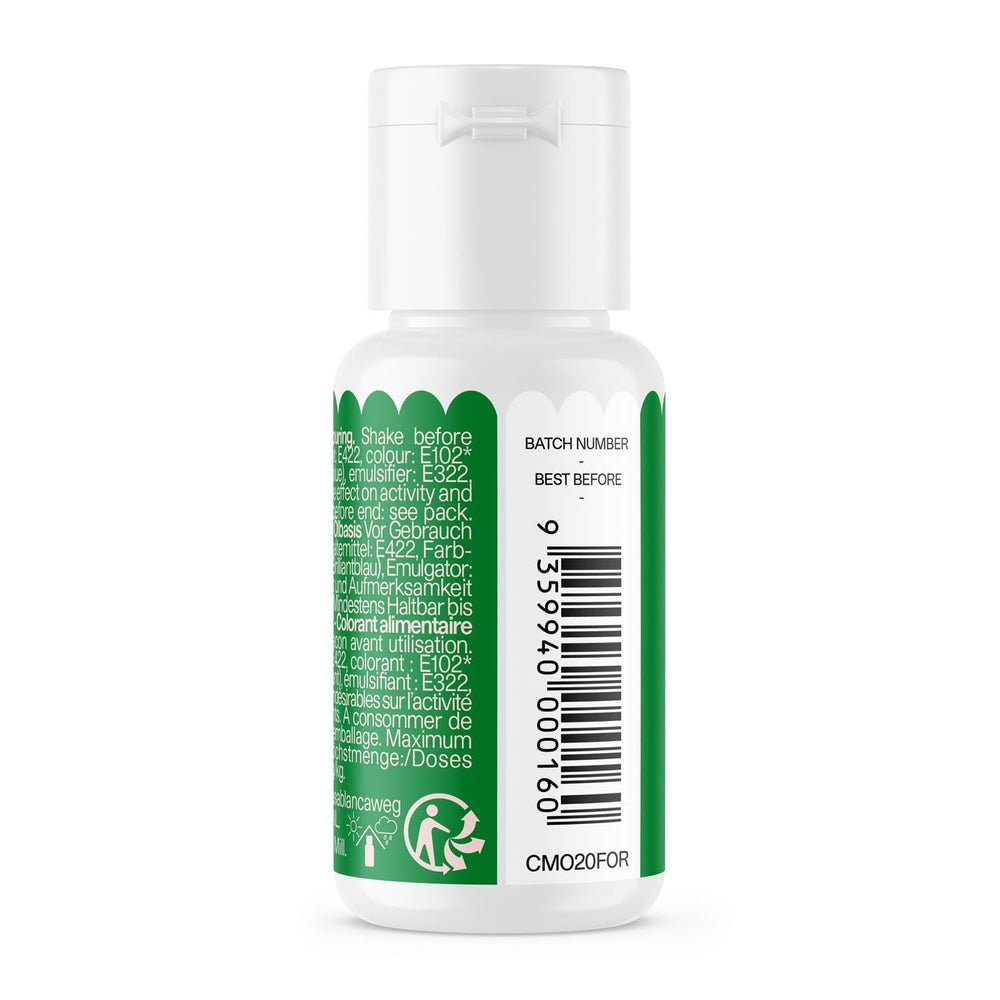Colorant alimentar Colour Mill Oil Blend Forest Oil - Colorant alimentar pentru ciocolată, fondant, brioșe, prăjituri, copt, macaroane - Colorant alimentar pentru decorarea torturilor - 100 ml