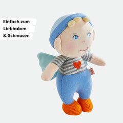 HABA Guardian Angel Mats - Plüss szövet baba (15 cm), ideális üdvözlőajándék babáknak és kisgyermekeknek - 30°C-on mosható - 2011869001 Dolls Naty Shop